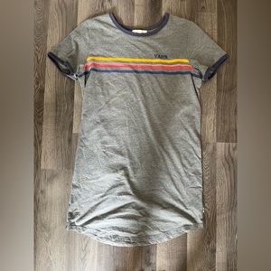Gray Vans T-shirt Dress